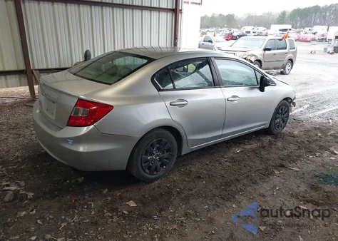 2012 Honda Civic Lx z USA, uszkodzony, nr VIN 2HGFB2F50CH611442